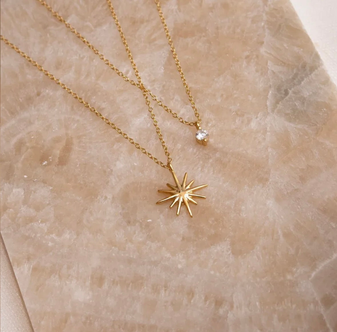 Collana doppia Shine Oro
